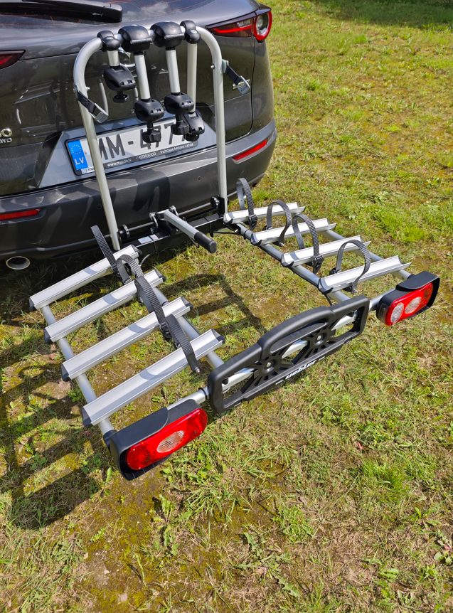 Veloturētājs līdz 4 velosipēdiem